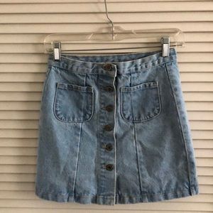 BRANDY MELVILLE DENIM SKIRT